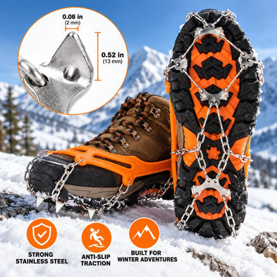 Ice Cleats for Shoes & Boots